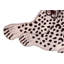 Tapis noir / rouge / blanc / gris en laine touffeté à la main à motif animal fantaisie 1 pi 6 po x 3 pi