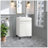 Stylish 20''Bathroom Vanity White (Without Ceramic Basin)