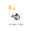 Alphabet Flash Cardes X - impression d'art graphique-52837331-52837317-52837319