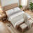 Arden Solid Wood Panel Bed - Queen, Light Driftwood-87732040-87732044