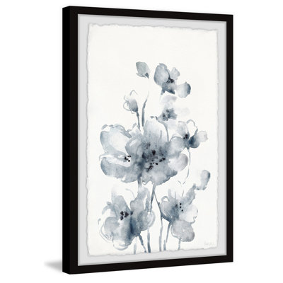 Melting White Poppies by Parvez Taj - Single Picture Frame Painting