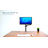 Mount-It Full Motion Height Adjustable Monitor Mount w/ Articulating Arm | Fits 19 - 32 in. Screens