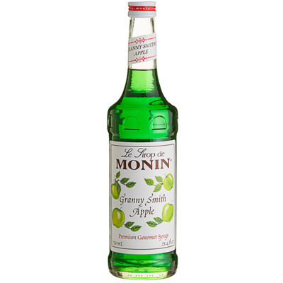 Sirop à saveur de pomme Monin Premium Granny Smith 544SYPAR049A