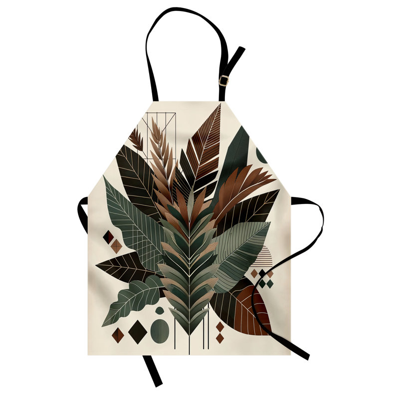 No Pattern Bib Apron