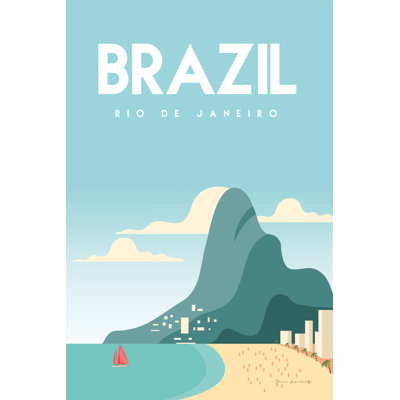 Brazil by Omar Escalante - Wrapped Canvas Print