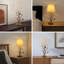 Lampe de table 27,55 po en fer et résine pour bureau à domicile