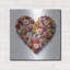  «Flower Heart» par Rey Klimt, art mural en métal-519076319