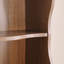 8-layer Adjustable Shelf Ultra-thin Bookshelf with Wavy Border Design for Aesthetic Home Office Storage-130604098