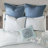 Isla Blue Reversible 100% Cotton Floral 8-Piece King Comforter Set-2100365560-2116381267