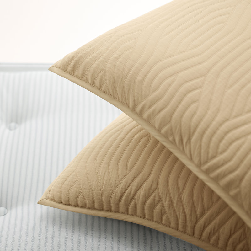 Taie décorative Wiley, Taie décorative de très grande taille, Brun clair