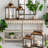 Three-Tiered Wooden Console Table