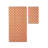 Intelligent Design Lita Orange 100% Cotton Jacquard 6-Piece Bath Towel Set-2110906755