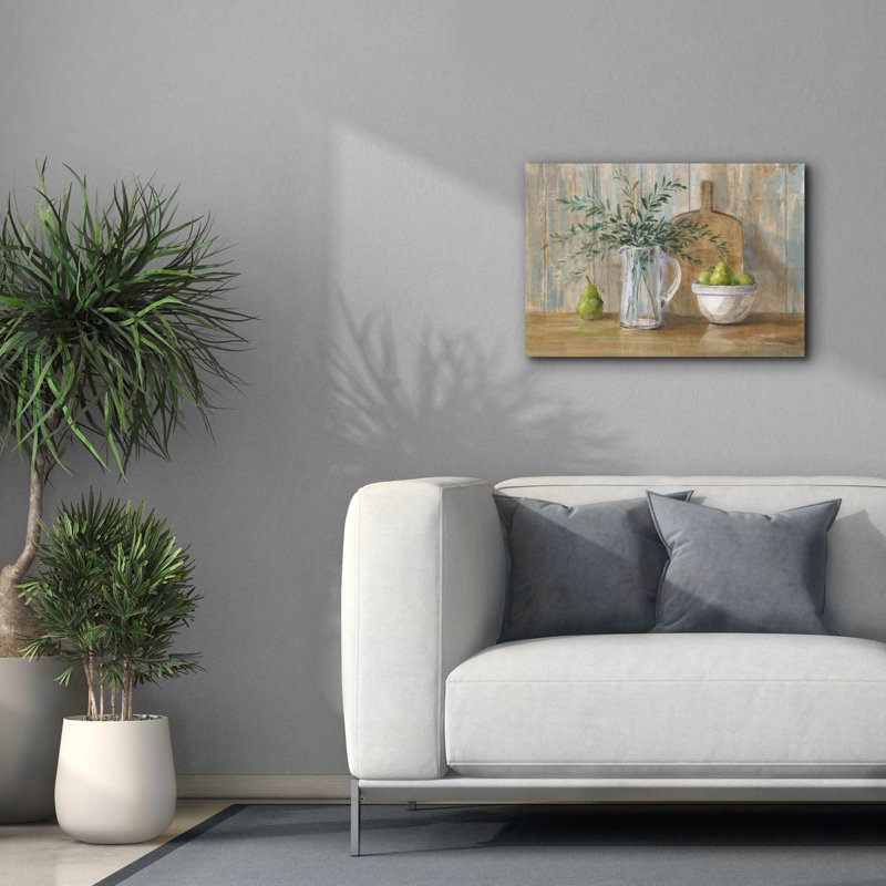 «Autumn Kitchen» par Danhui Nai, art mural sur toile, H 18 po x l 26 po
