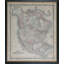 Map Of North America Print by Johnson
