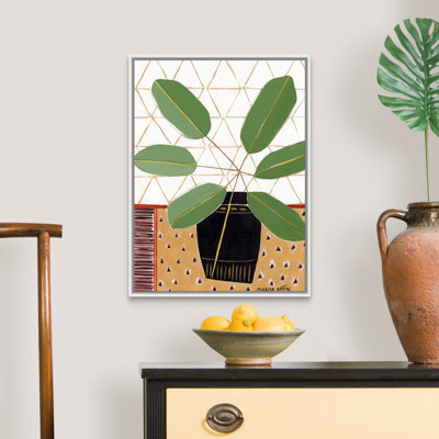 Art sur toile nappe dorée IV