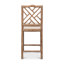 Brighton Upholstered Bar Stool with Solid Wood Frame