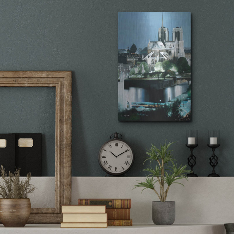 «Notre Dame» par Diane Romanello, H 16 po x l 12 po