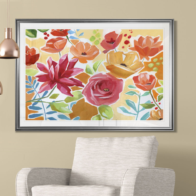 «Modern Garden VI», reproduction, H 12 po x l 18 po x 1,5 po, Toile tendue
