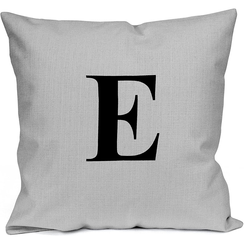 Blass Down Black Square Throw