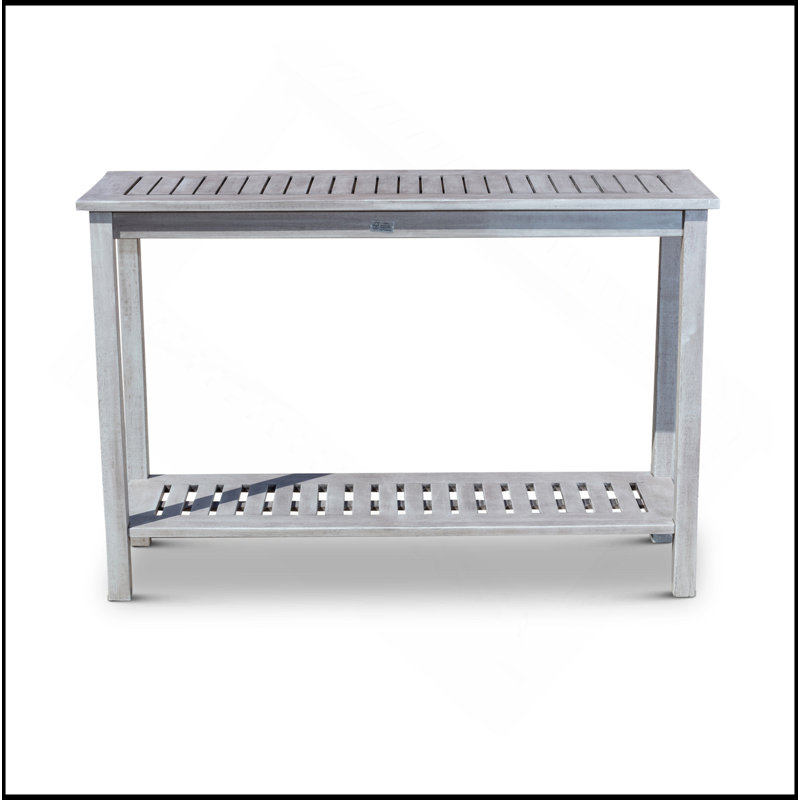Console Eucalyptus, gris argenté