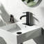 Robinet pour salle de bain à poignée simple en laiton massif 6-7 / 16 po-111754377-112568920