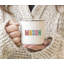 Tasse à café initiale avec monogramme personnalisé avec lettres A-Z-149440319