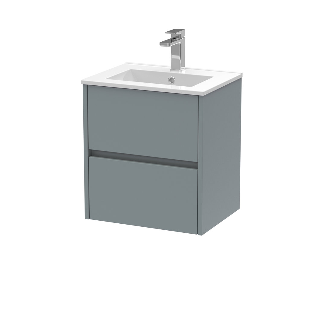 Havana 500 mm Single Vanity with Drop In Basin