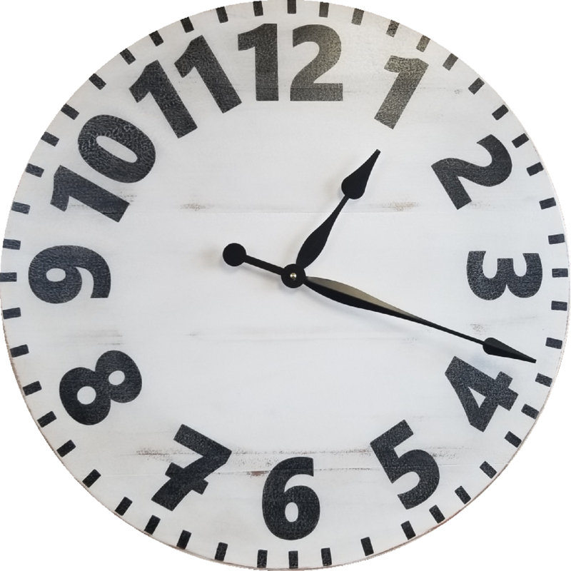 Horloge murale Bebingt, Moyen