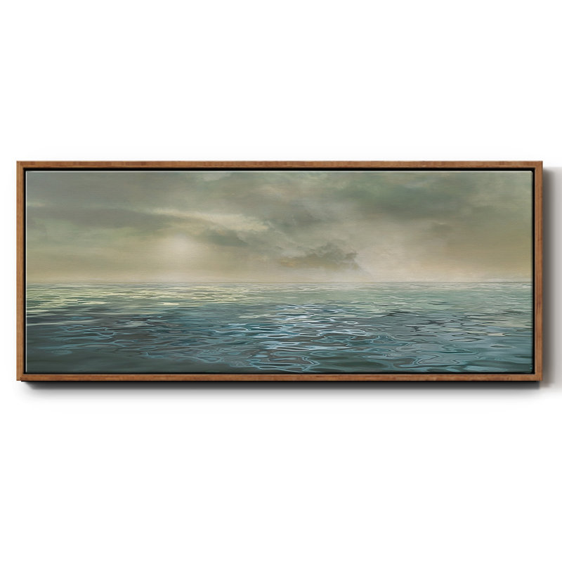 «Foggy Morning» - toile encadrée, H 20 po x l 50 po