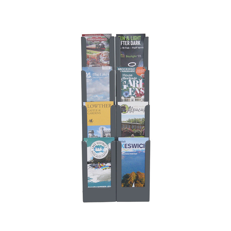 Expanda-Stand Metroplan 54cm H Brochure And Leaflet Rack/stand, Grey