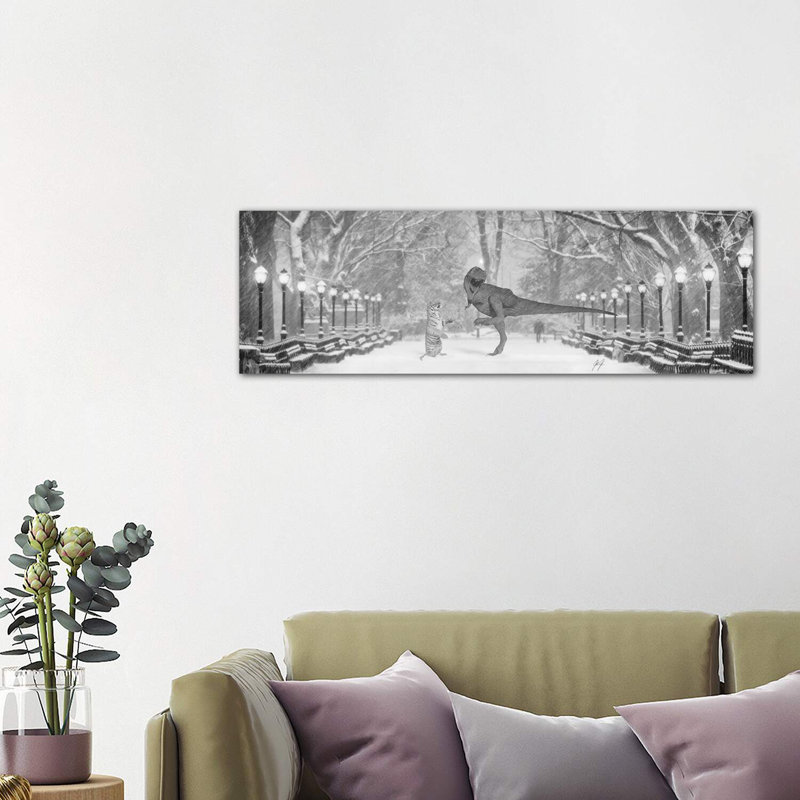 Dance With Me by Kathrin Federer - Wrapped Canvas Panoramic Print, 121.92 cm H x 40.64 cm W x 3.175 cm D