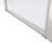 1 3/8" Adjustment,Universal Pivot Shower Door, With 1/4" Tempered Glass Finish