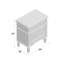 Caila Mirrored 2-Drawer Accent Chest-1863326901