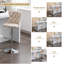 Tabouret de bar rotatif à hauteur réglable Kesthon-324156167-324156221