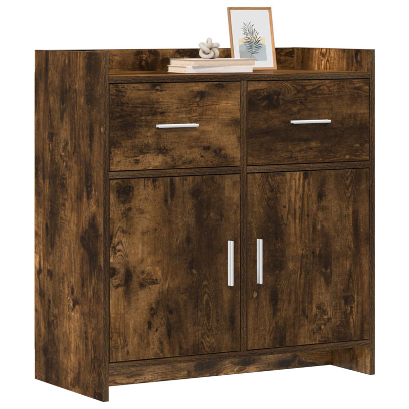 75cm Sideboard, Smoked Oak