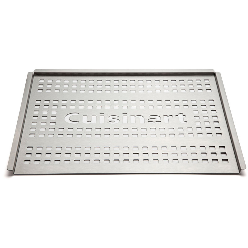 Surmatelas en acier inoxydable 12 po x 16 po Cuisinart