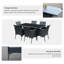 Kindred 6 Seater Dining Set with Cushions-1553420093