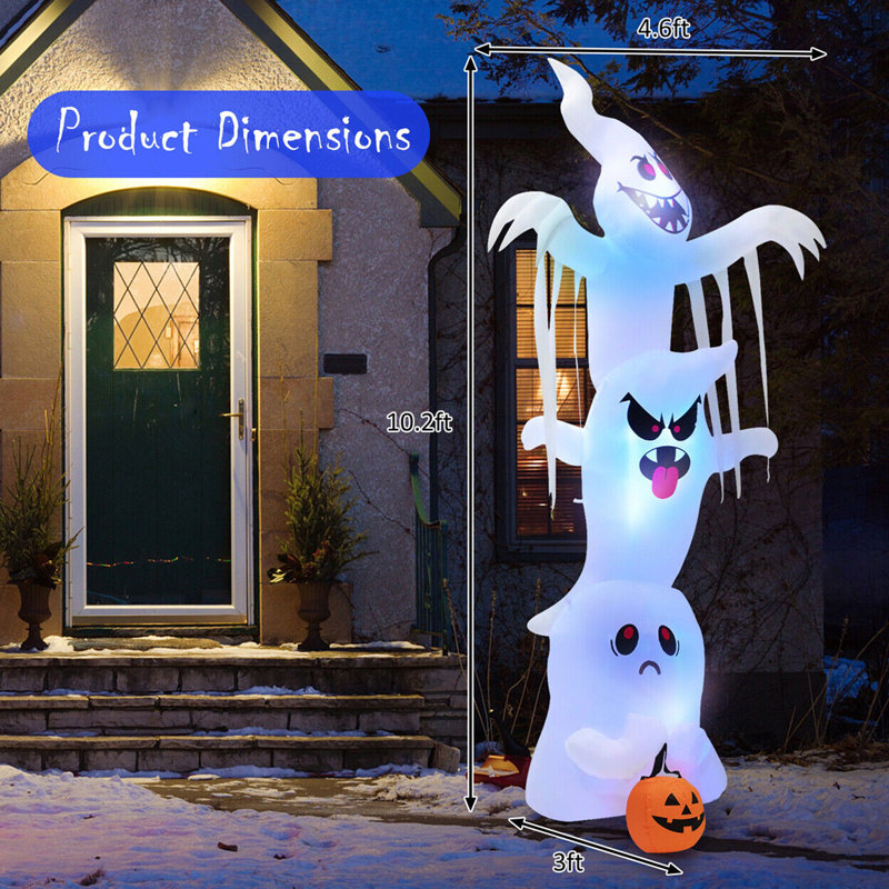 Décoration gonflable Halloween Ghost