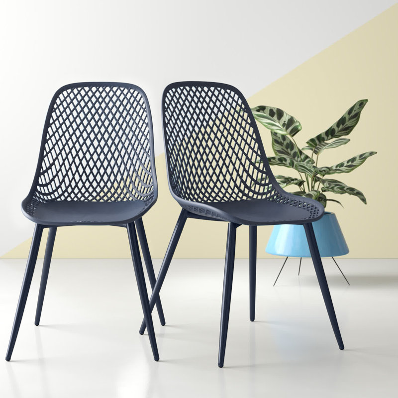 Rowley 17.32'' H Side Chair, Black