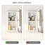 Soini 960mm W 600mm H Frameless Medicine Cabinet Mirror Fixed-680650220-701636708