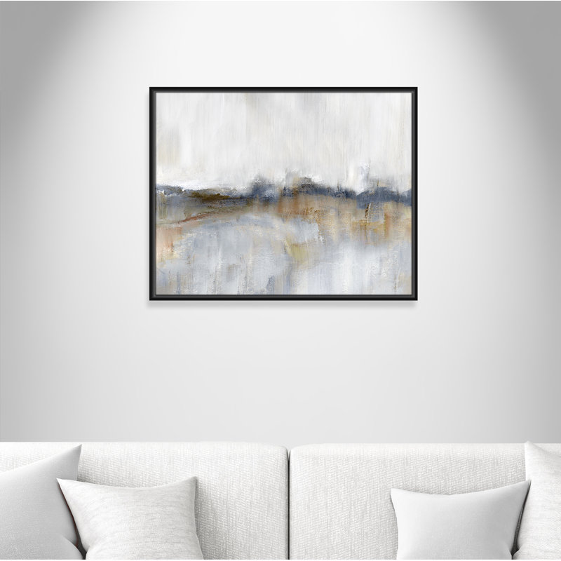 Autumnal Tide by Nan - Floater Frame Print on Canvas, 23.5" H x 29.5" W, Espresso