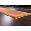 Tapis orange noué à la main de conception unique 2 pi 8 po x 9 pi 3 po