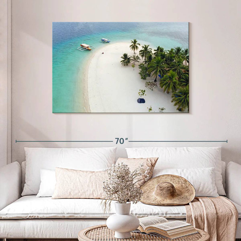 Gillard Gillard tropical aux Philippines, H 30 po x l 45 po