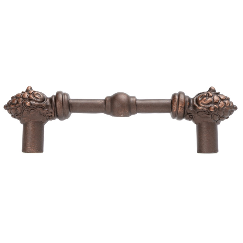 Bienvenue 4 inch centre to centre pull  in finish Oil Rub Bronze, Oil Rub Bronze