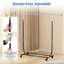 Steel Freestanding 0 - Hook Coat Rack