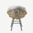 Outdoor  Papasan Chair Set