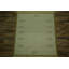 Kilim géométrique fabriqué à la main en laine beige Tapis décoratif