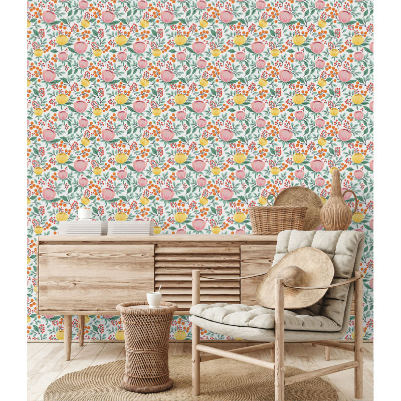 Panneau de papier peint Casuarina, Vinyle, L 18,75 po x L 25 po