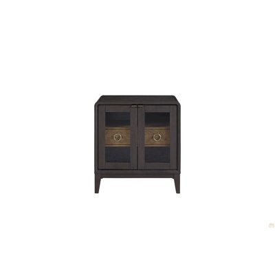 Glass Door Nightstand