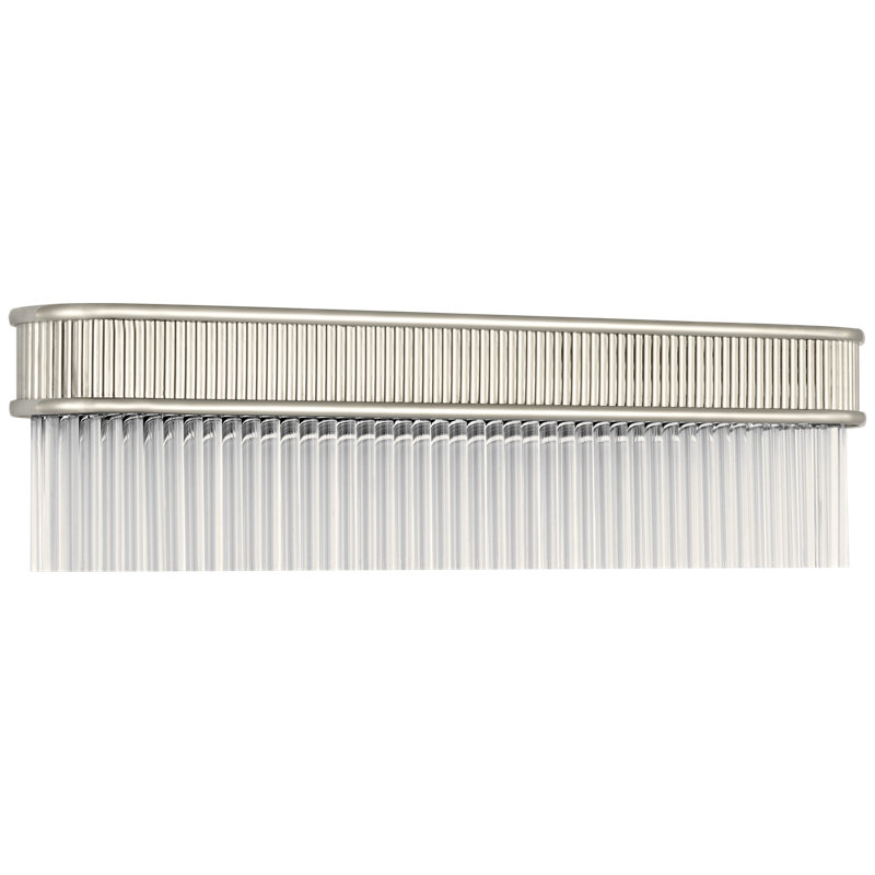 Menil 5 - Light LED Bath Bar by Marie Flanigan, Polished Nickel